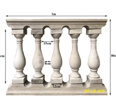 Thạch cao | MẪU CON TIỆN LỤC BÌNH LAN CAN XI MĂNG TRANG TRÍ NHÀ ĐẸP